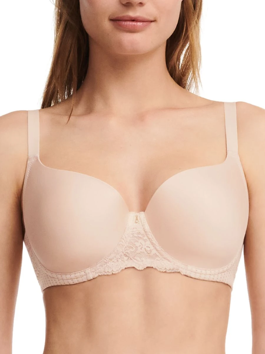 Chantelle Easy Feel Marilyn Covering T-Shirt Bra - Golden Beige 3 Chantelle Easy Feel Marilyn Covering T-Shirt Bra - Golden Beige