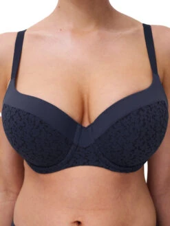 Chantelle Easy Feel Norah Covering Full Cup Bra - Ultramarine Blue -FREYA Shop braforme chantelle norah C13F90 023 s