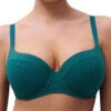 Chantelle Easy Feel Norah Covering Full Cup Bra - Oriental Green -FREYA Shop braforme chantelle norah C13F90 0BK f