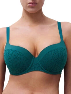 Chantelle Easy Feel Norah Covering Full Cup Bra - Oriental Green