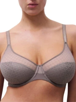 Chantelle Norah Chic Covering Moulded Bra - Bronzed Taupe