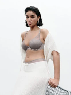 Chantelle Norah Chic Plunge T-Shirt Bra - Bronzed Taupe -FREYA Shop braforme chantelle norah chic C16MNA 0OV 2l