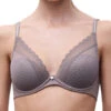 Chantelle Norah Chic Plunge T-Shirt Bra - Bronzed Taupe -FREYA Shop braforme chantelle norah chic C16MNA 0OV f