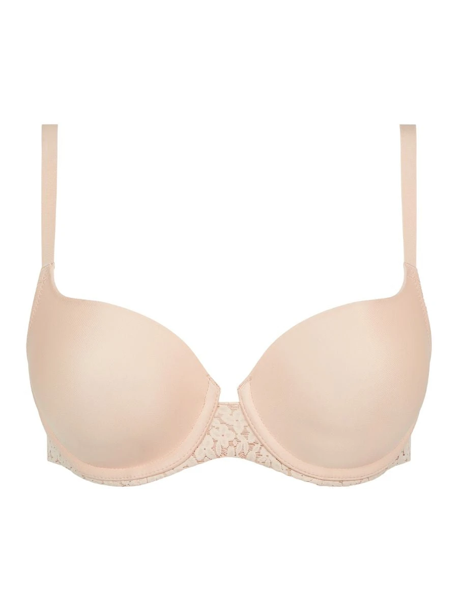 Chantelle Easy Feel Norah Covering T-Shirt Bra - Golden Beige 6 Chantelle Easy Feel Norah Covering T-Shirt Bra - Golden Beige - Image 4
