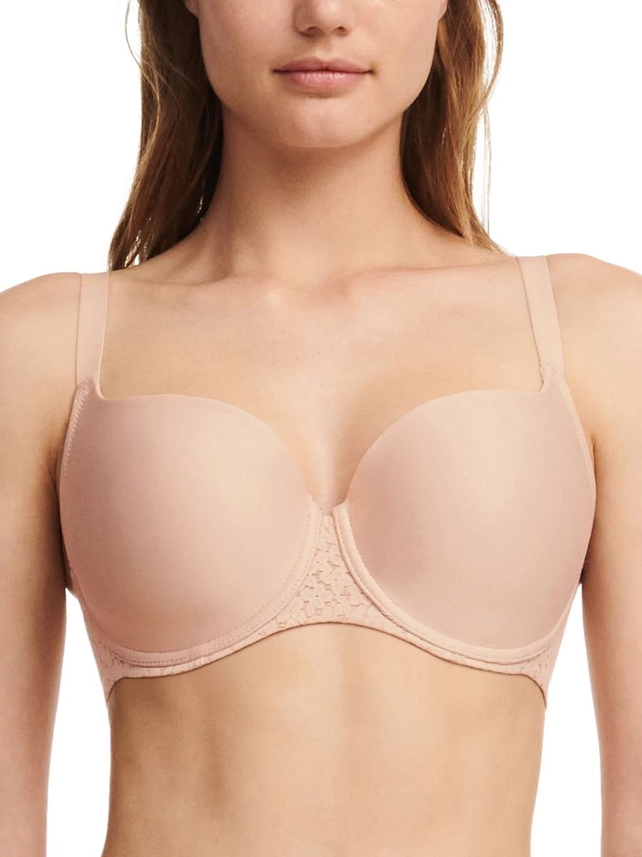Chantelle Easy Feel Norah Covering T-Shirt Bra - Golden Beige 3 Chantelle Easy Feel Norah Covering T-Shirt Bra - Golden Beige