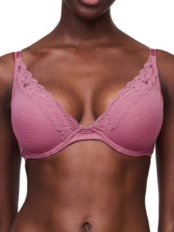 Passionata Brooklyn Plunge Bra - Gardenia -FREYA Shop braforme chantelle passionata lingerie brooklyn plunge bra p57010 0o2 f1