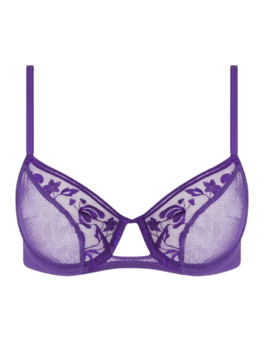 Chantelle Philter Full Cup Covering Bra - Club Purple 8 Chantelle Philter Full Cup Covering Bra - Club Purple - Image 6