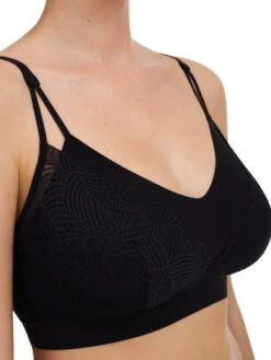 SoftStretch Lace Removable Padding Bralette - Black 8 SoftStretch Lace Removable Padding Bralette - Black -FREYA Shop braforme chantelle softstretch C11GQ9 011 s