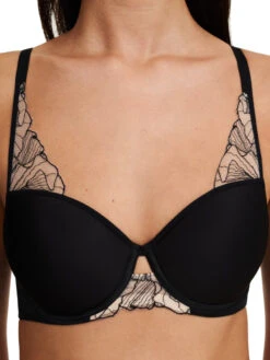Chantelle Tattoo Love Half Cup Memory Foam T-Shirt Bra - Black/Golden Beige 8 Chantelle Tattoo Love Half Cup Memory Foam T-Shirt Bra - Black/Golden Beige -FREYA Shop braforme chantelle tattoo love C22DN6 0V9 2f
