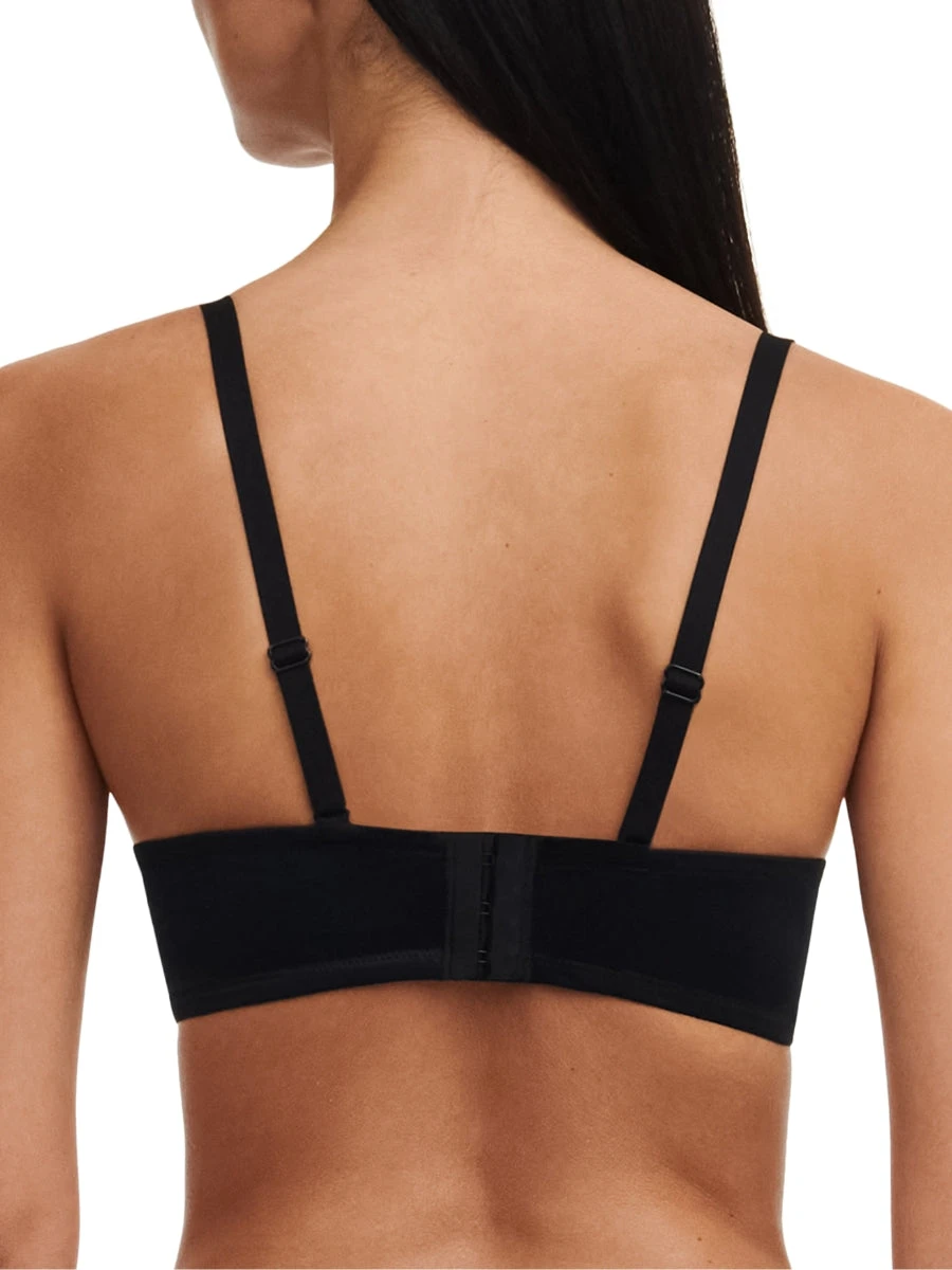 Chantelle Tattoo Love Half Cup Memory Foam T-Shirt Bra - Black/Golden Beige 4 Chantelle Tattoo Love Half Cup Memory Foam T-Shirt Bra - Black/Golden Beige - Image 2