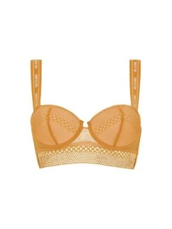 Chantelle No Icons Bandeau Foam Bra - Ginger -FREYA Shop braforme chantelle x no icons bra t00c20 034 ginger p