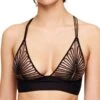 Chantelle Magnetic Wireless Triangle Bra - Black
