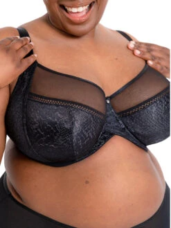 Curvy Kate Amaze Balcony Bra - Black -FREYA Shop braforme curvy kate amaze CK062102 BLK 5f