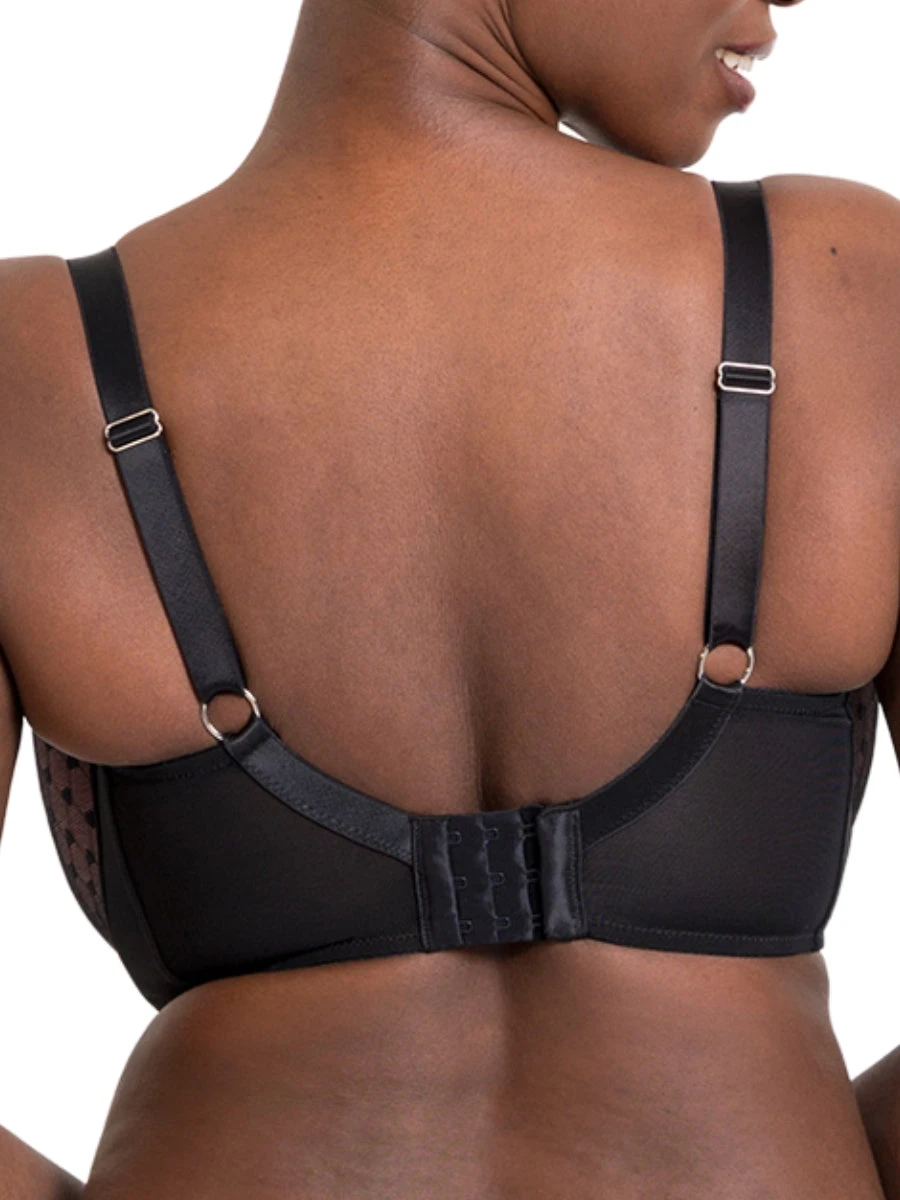 Curvy Kate Boost Heartbreaker Padded Balcony Bra - Black/Pink 4 Curvy Kate Boost Heartbreaker Padded Balcony Bra - Black/Pink - Image 2