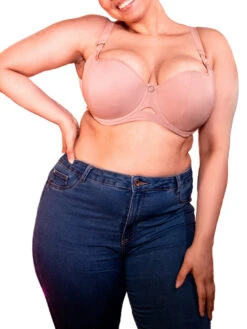 Curvy Kate Boost Me Up Balcony Bra - Latte 11 Curvy Kate Boost Me Up Balcony Bra - Latte -FREYA Shop braforme curvy kate boost me up CK027106 LAT 2f