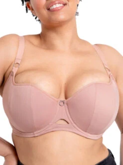 Curvy Kate Boost Me Up Balcony Bra - Latte