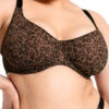 Curvy Kate Cool Cat Scooped Balcony Bra - Leopard Brown -FREYA Shop braforme curvy kate cool cat CK076114 LPB f