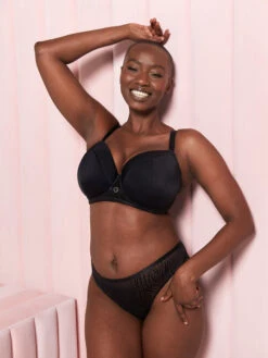 Curvy Kate Daze Padded T-Shirt Balcony Bra - Black -FREYA Shop braforme curvy kate daze CK044106 BLK 5l