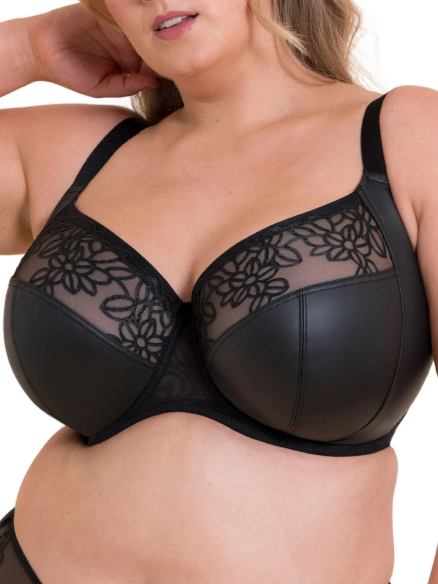 Curvy Kate Enchant Balcony Side Support Bra - Black 3 Curvy Kate Enchant Balcony Side Support Bra - Black