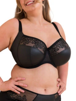 Curvy Kate Enchant Balcony Side Support Bra - Black 13 Curvy Kate Enchant Balcony Side Support Bra - Black -FREYA Shop braforme curvy kate enchant CK097102 BLK s
