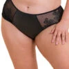 Curvy Kate Enchant High Waist Brief -FREYA Shop braforme curvy kate enchant CK097208 BLK f
