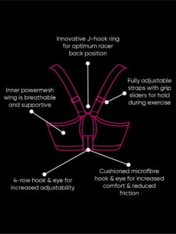 Curvy Kate Everymove Wired Multiway Sports Bra - Black -FREYA Shop braforme curvy kate everymove CK043113 3i