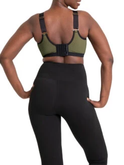 Curvy Kate Everymove Wired Multiway Sports Bra - Jungle Green/Black -FREYA Shop braforme curvy kate everymove CK043113 JUB 3b