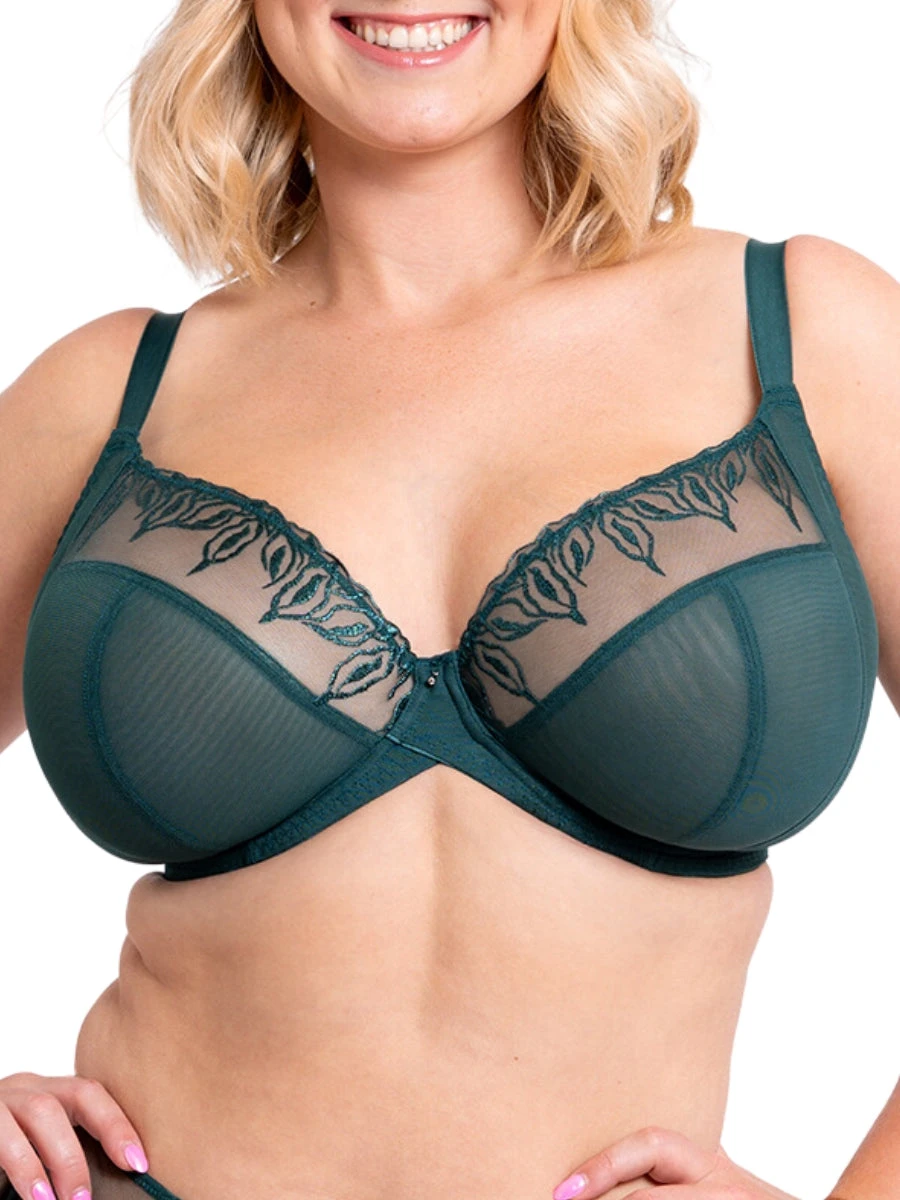Curvy Kate Flare Full Plunge Bra - Emerald Sparkle 3 Curvy Kate Flare Full Plunge Bra - Emerald Sparkle