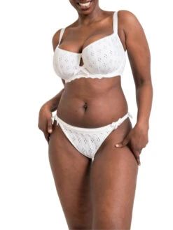 Curvy Kate Flora Balcony Bra - White -FREYA Shop braforme curvy kate flora CK091100 WHT 2f