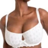 Curvy Kate Flora Balcony Bra - White -FREYA Shop braforme curvy kate flora CK091100 WHT f