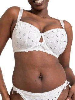 Curvy Kate Flora Balcony Bra - White -FREYA Shop braforme curvy kate flora CK091100 WHT s