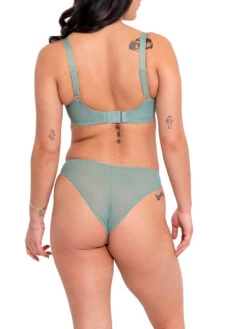 Curvy Kate Happy Balcony Bra - Sage Green -FREYA Shop braforme curvy kate happy CK055100 SGN 2b
