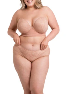 Curvy Kate Hey Girls SuperPlunge Strapless Bra - Latte 21 Curvy Kate Hey Girls SuperPlunge Strapless Bra - Latte -FREYA Shop braforme curvy kate hey girls CK071108 LAT 3f