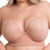 Curvy Kate Hey Girls SuperPlunge Strapless Bra - Latte -FREYA Shop braforme curvy kate hey girls CK071108 LAT f