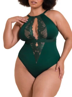 Curvy Kate Indulgence Bodysuit - Emerald -FREYA Shop braforme curvy kate indulgence ST010704 EMD 2f