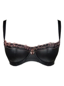 Curvy Kate Key To My Heart Padded Half Cup Bra - Black -FREYA Shop braforme curvy kate key to my heart ST034105 BLK c