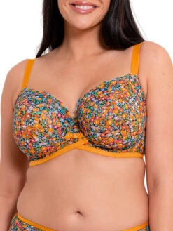 Curvy Kate Lace Daze Balcony Bra - Floral Print