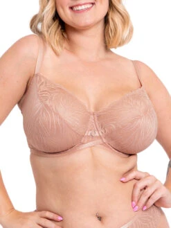 Curvy Kate Lace Daze Balcony Bra - Latte