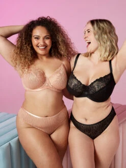 Curvy Kate Lace Daze Balcony Bra - Latte -FREYA Shop braforme curvy kate lace daze CK044100 LAT ls
