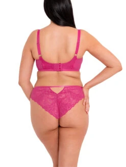 Curvy Kate Lace Daze Balcony Bra - Lipstick Pink 18 Curvy Kate Lace Daze Balcony Bra - Lipstick Pink -FREYA Shop braforme curvy kate lace daze CK044100 LIP 2b