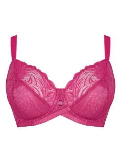 Curvy Kate Lace Daze Balcony Bra - Lipstick Pink 20 Curvy Kate Lace Daze Balcony Bra - Lipstick Pink -FREYA Shop braforme curvy kate lace daze CK044100 LIP c