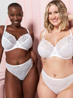 Curvy Kate Lace Daze Balcony Bra - White -FREYA Shop braforme curvy kate lace daze CK044100 WHT 4l