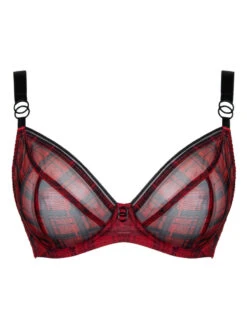 Curvy Kate Lifestyle Plunge Bra - Check Print -FREYA Shop braforme curvy kate lifestyle CK5711 CKP c