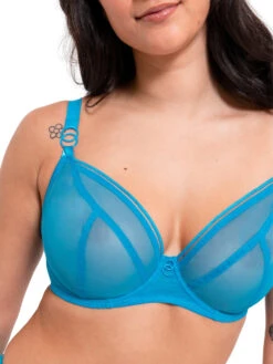 Curvy Kate Lifestyle Plunge Bra - Capri Blue -FREYA Shop braforme curvy kate lifestyle CK5711 CPB 3f