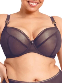 Curvy Kate Lifestyle Plunge Bra - Plum Purple