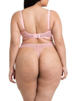 Curvy Kate Lifestyle Plunge Bra - Blush Pink -FREYA Shop braforme curvy kate lifetsyle CK5711 BLP 2b