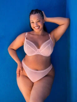 Curvy Kate Lifestyle Plunge Bra - Blush Pink -FREYA Shop braforme curvy kate lifetsyle CK5711 BLP 2l
