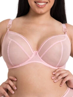 Curvy Kate Lifestyle Plunge Bra - Blush Pink