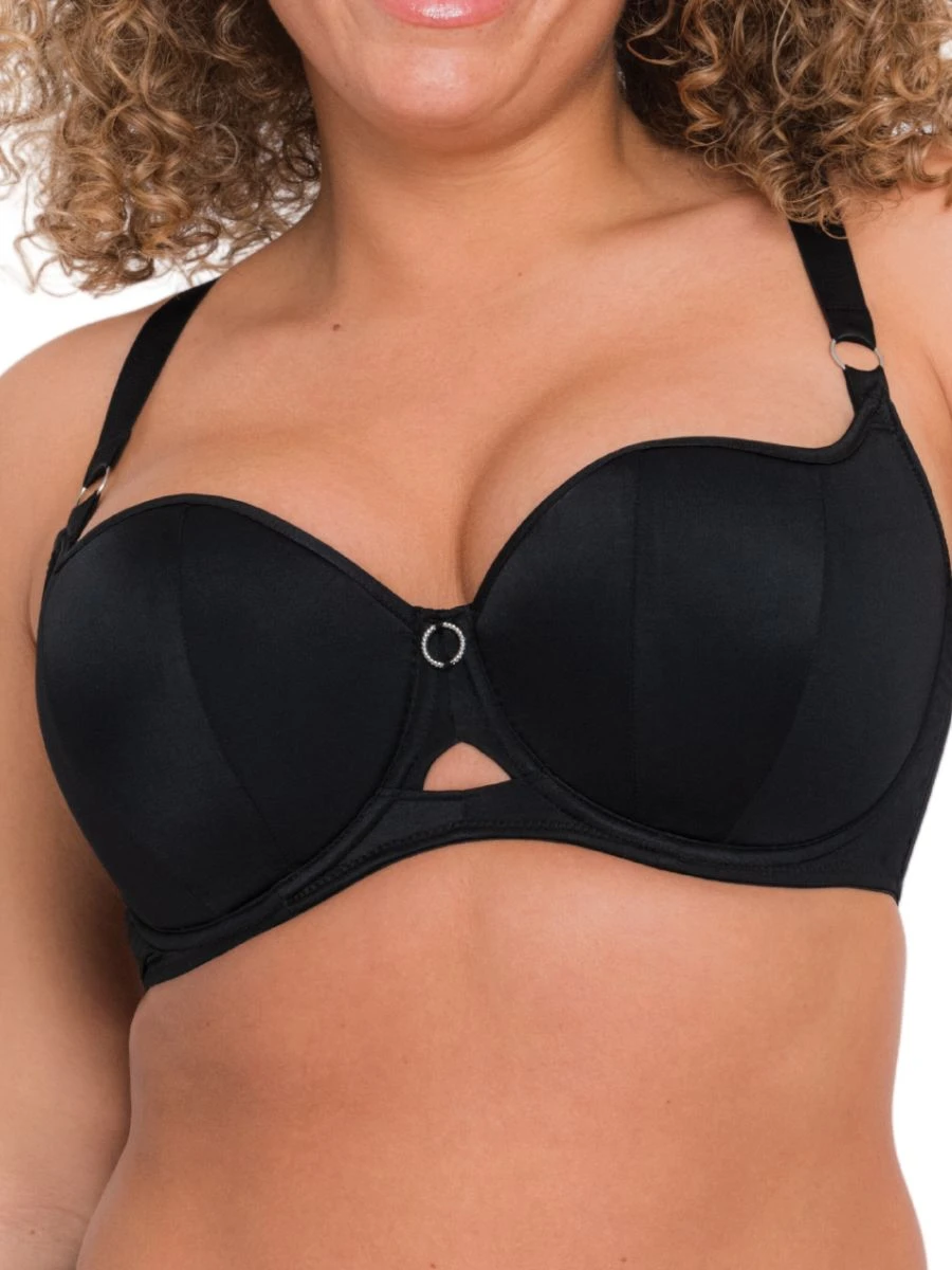 Curvy Kate Boost Me Up Balcony Bra - Black 3 Curvy Kate Boost Me Up Balcony Bra - Black