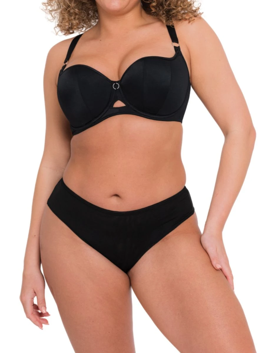 Curvy Kate Boost Me Up Balcony Bra - Black 6 Curvy Kate Boost Me Up Balcony Bra - Black - Image 4
